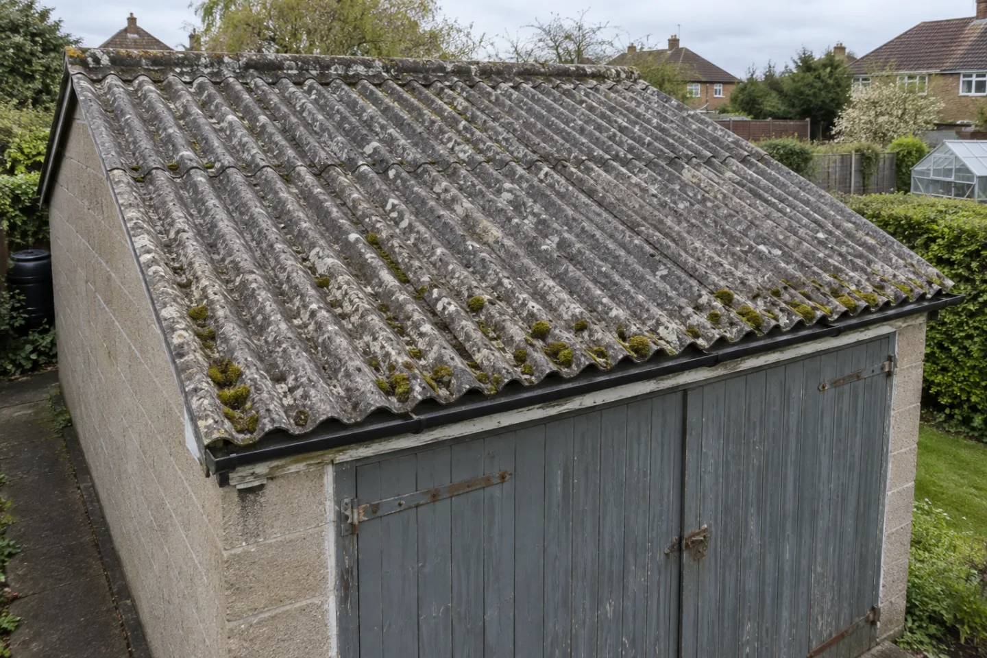 Asbestos-cement roof replacement